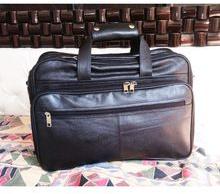 leather travel bag