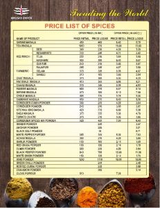 Whole Spices