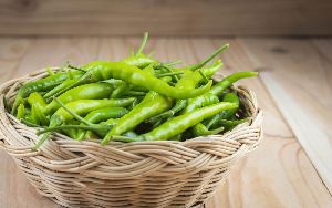 Organic Green Chilli