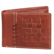 Mens Brown Leather Wallet