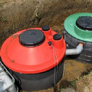 bacterial septic tank