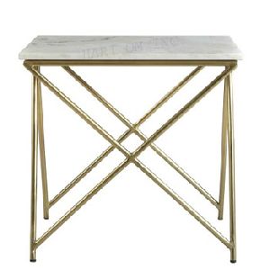 Marble Top End Table