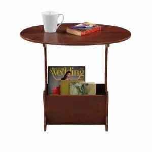 Sumo Solid Wood Magazine Rack (Brown)