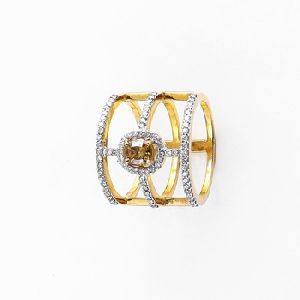 designer gold ring