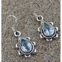 Blue Topaz Earring