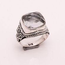 Crystal Gemstone Ring