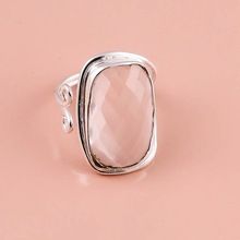 Natural Crystal Gemstone Ring