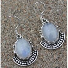 Rainbow Moonstone Earring