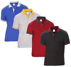 men collar t shirt