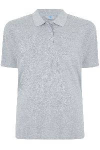 Men Grey Polo T-shirt