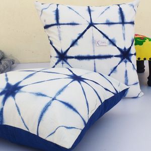 Pillow Cases Geometric Pattern Hand Dyed Car Decor Cushion