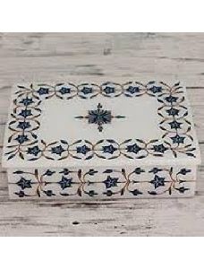 Taj Marble Inlay Jewelery Box