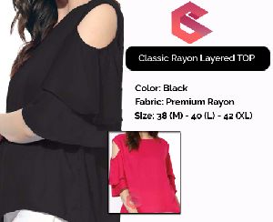 Trendy Rayon Tops for Girls/Women