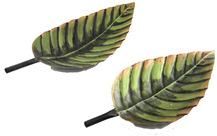 leaf shaped platters