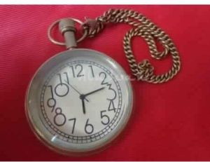 Brass Pocket Watch