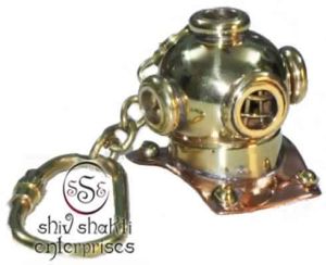 Diving Helmet Key Chain