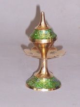 Brass agarbathi stand