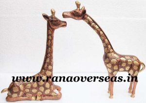 Aluminium Metal Decorative Giraffe