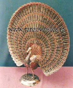 Brass Metal Decorative Peacock