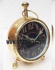 Brass Table Clock