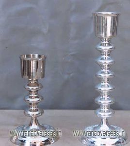 Silver Plated Candle Stand