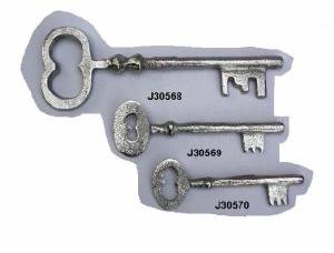 Cast aluminium Key