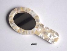 pearl hand Mirror