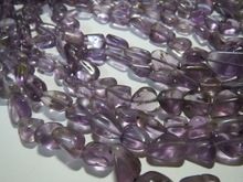 Amethyst tumble gemstone beads