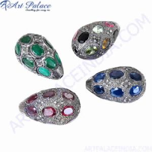 925 Sterling Silver Jewelry components ,Victorian Jewelry