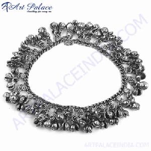 German Silver Ankelets for Girls