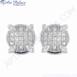 Indian Designer cubic zirconia Earrings