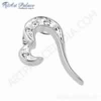 Newest Style Cubic Zirconia Gemstone Sterling 925 Silver Pendant