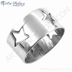 Newest Style Fashionable Plain Silver Ring, 925 Sterling silver Jewelry