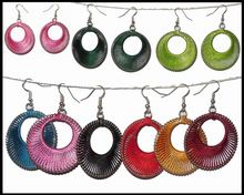 Hand Craft Earrings Silk Thread Earrings
