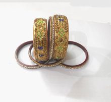 Rajasthani designer bridal lac bangles
