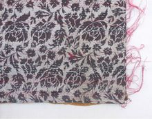 Silk Sari Patchwork Neck Wrap Vintage Kantha Stole/Scarf