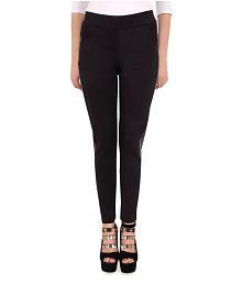 Ladies Black Ankle Length Pant