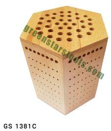 BURS AND SMALL TOOLS WOODEN HOLDER