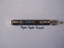 Black Tourmaline Crystal Chakra Healing Wand