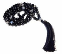 Black Obsidian Natural Gemstone Chakra Energy Round Beads