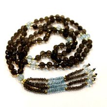 lapis Lazuli Gemstone Yoga Mala