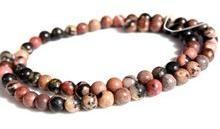 Rhodonite Gemstone Strands Beads