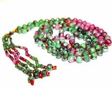 Ruby Zoisite Mala