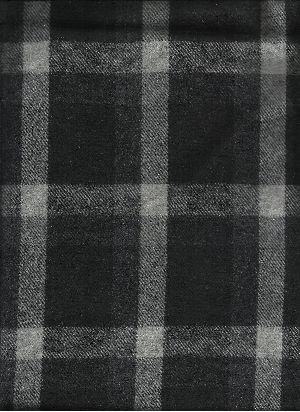 Woolen Check Fabric