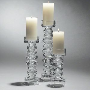 Glass Candle Stand