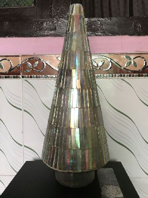 Glass Pillar Vase
