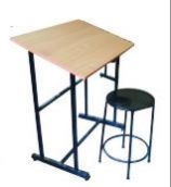 Drawing Table and Stool