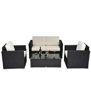 4 PIECE WICKER SOFA SETS