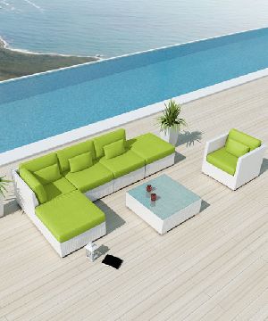 OUTDOOR SECTIONAL PATIO FURNITURE SOFAS