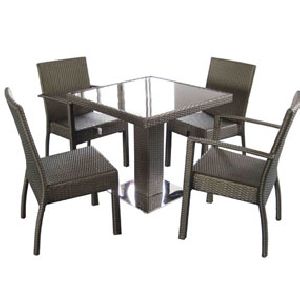 RATTAN DINING TABLE SETS